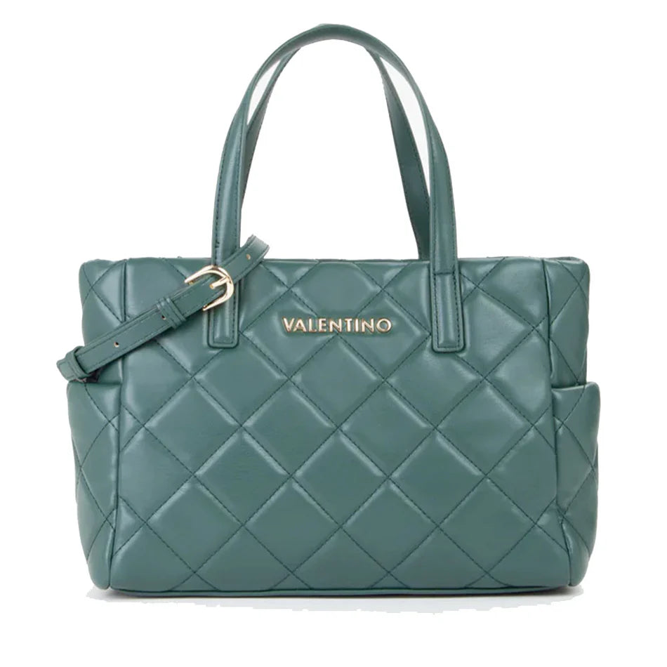 Valentino gesteppte Medium Handtasche grün